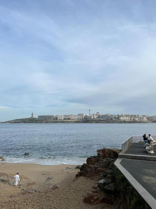 Centrico A Metros De La Playa Appartement A Coruña Buitenkant foto