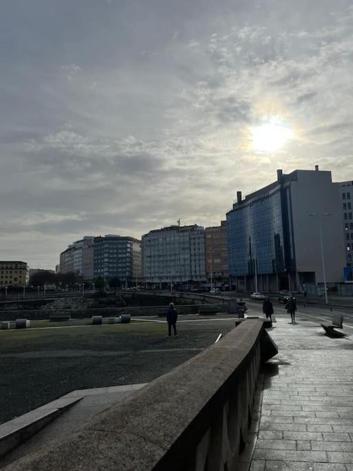 Centrico A Metros De La Playa Appartement A Coruña Buitenkant foto